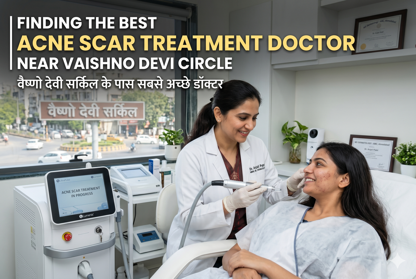 Best Acne Scar Treatment Doctor Near Vaishno Devi Circle