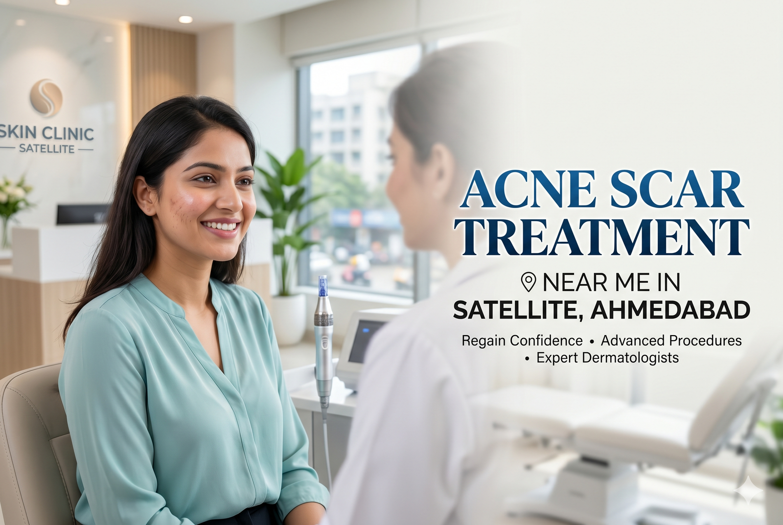 Acne Scar Treatment Near Me In Satellite, Ahmedabad