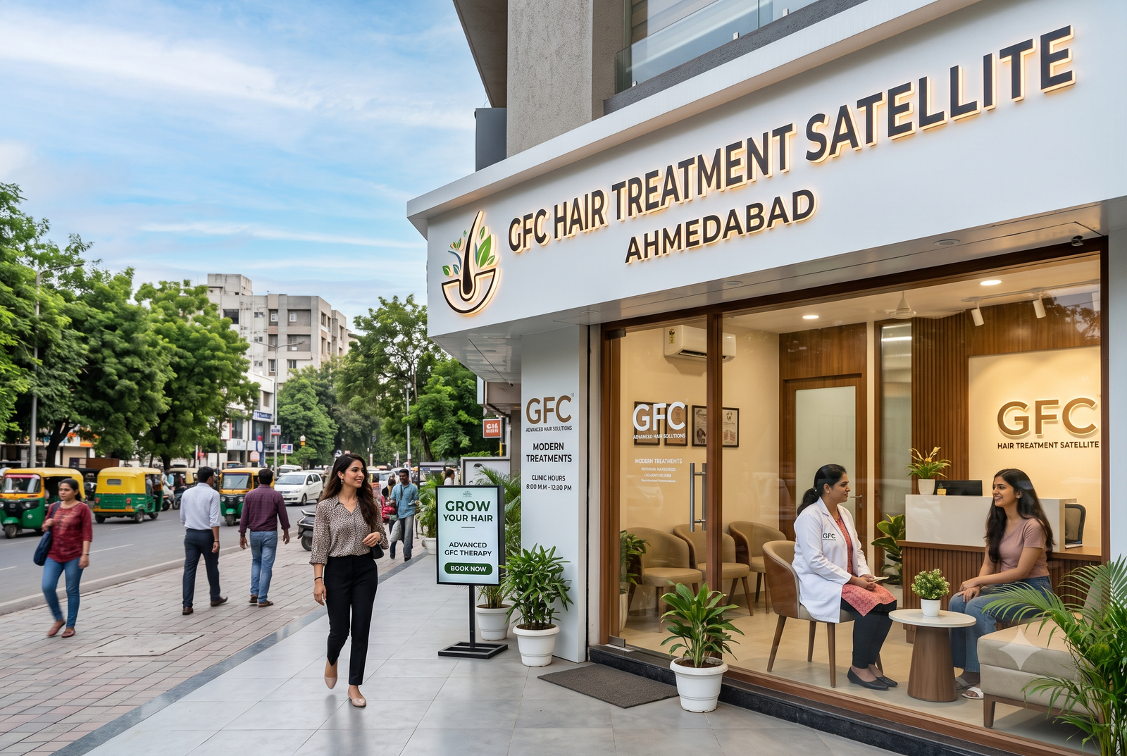 GFC Hair Treatment in Satellite, Ahmedabad