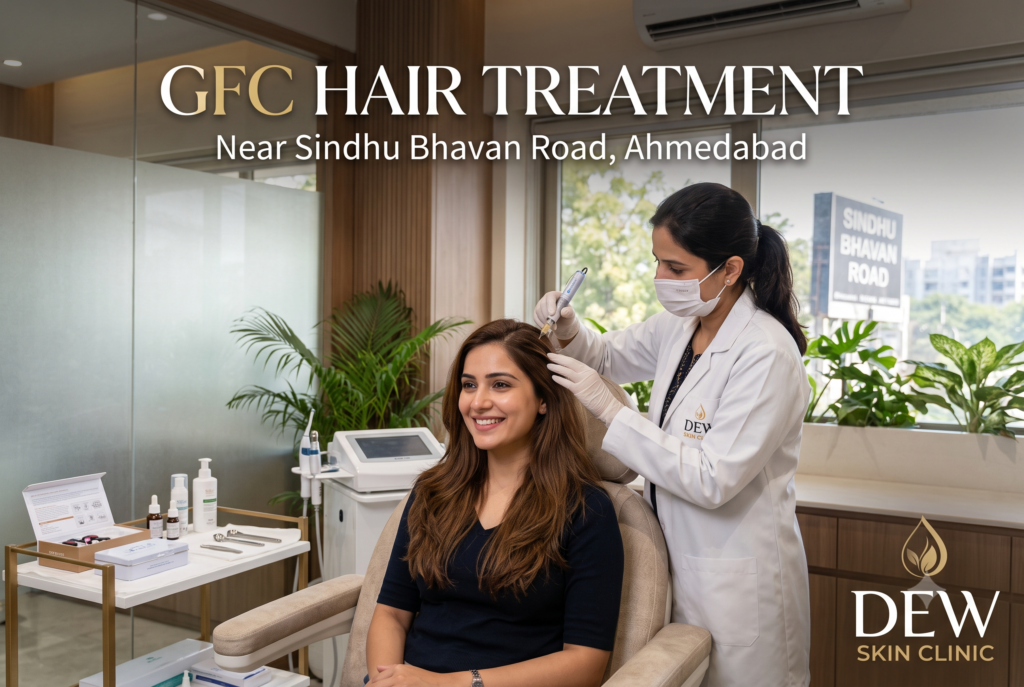 GFC Hair Treatment Near Sindhu Bhavan Road, Ahmedabad