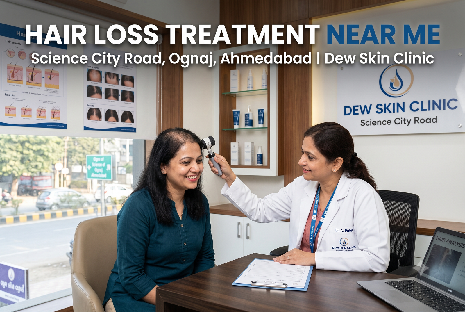 Hair Loss Treatment Near Me In Science City Road Ognaj, Ahmedabad