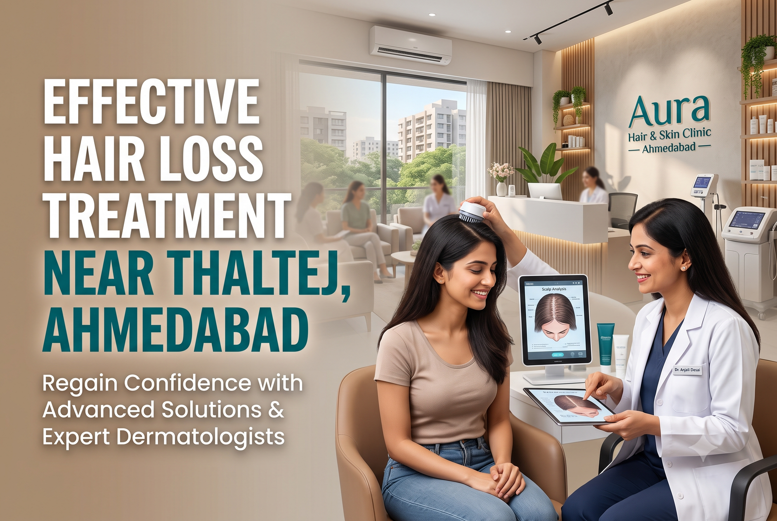 Hair Loss Treatment Near Thaltej, Ahmedabad