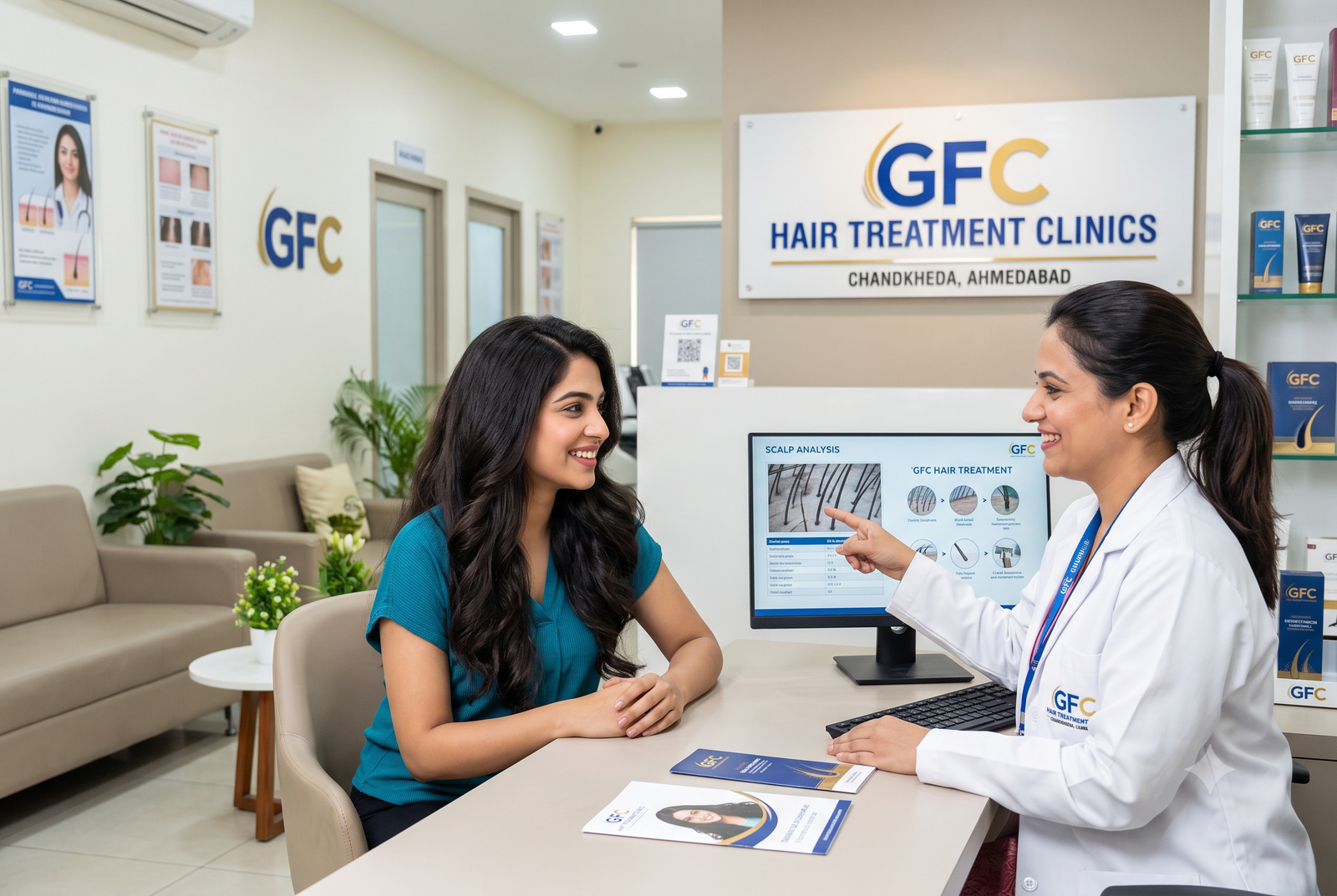 GFC Hair Treatment in Chandkheda, Ahmedabad