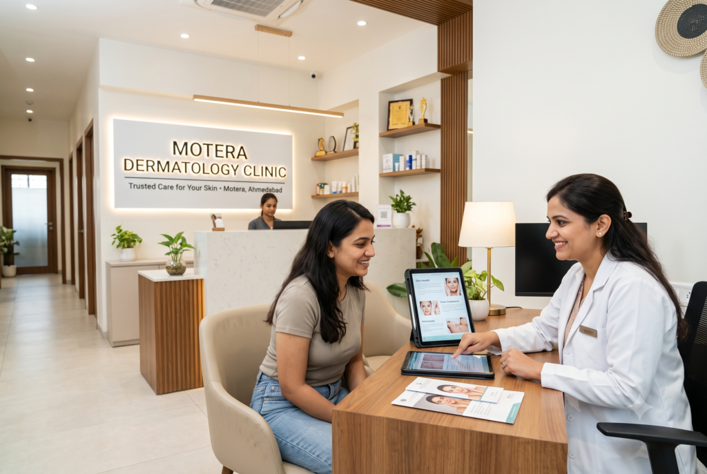Trusted Dermatology Clinic In motera ahmedabad