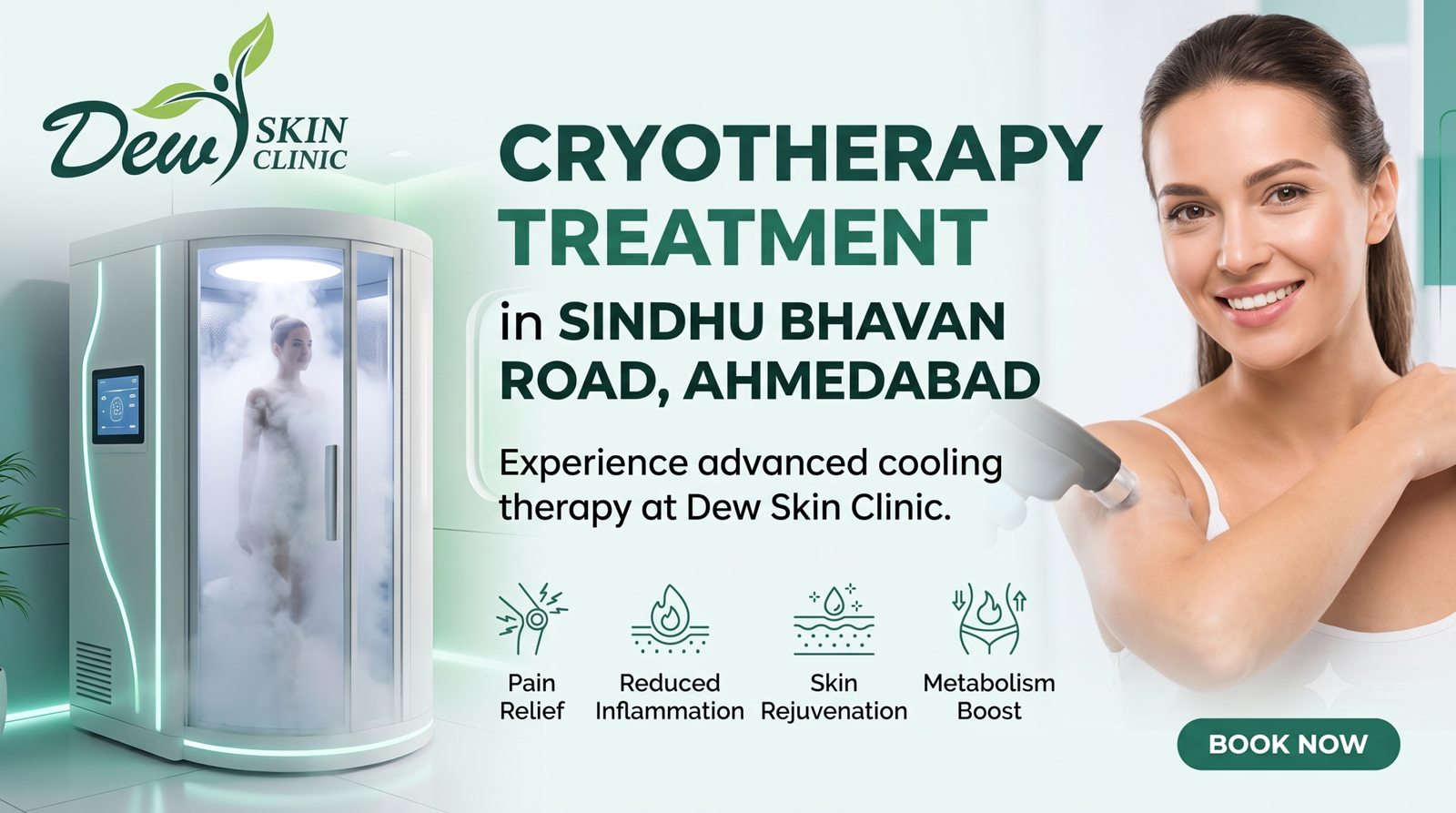 Cryotherapy Treatment in Sindhu Bhavan Road, Ahmedabad