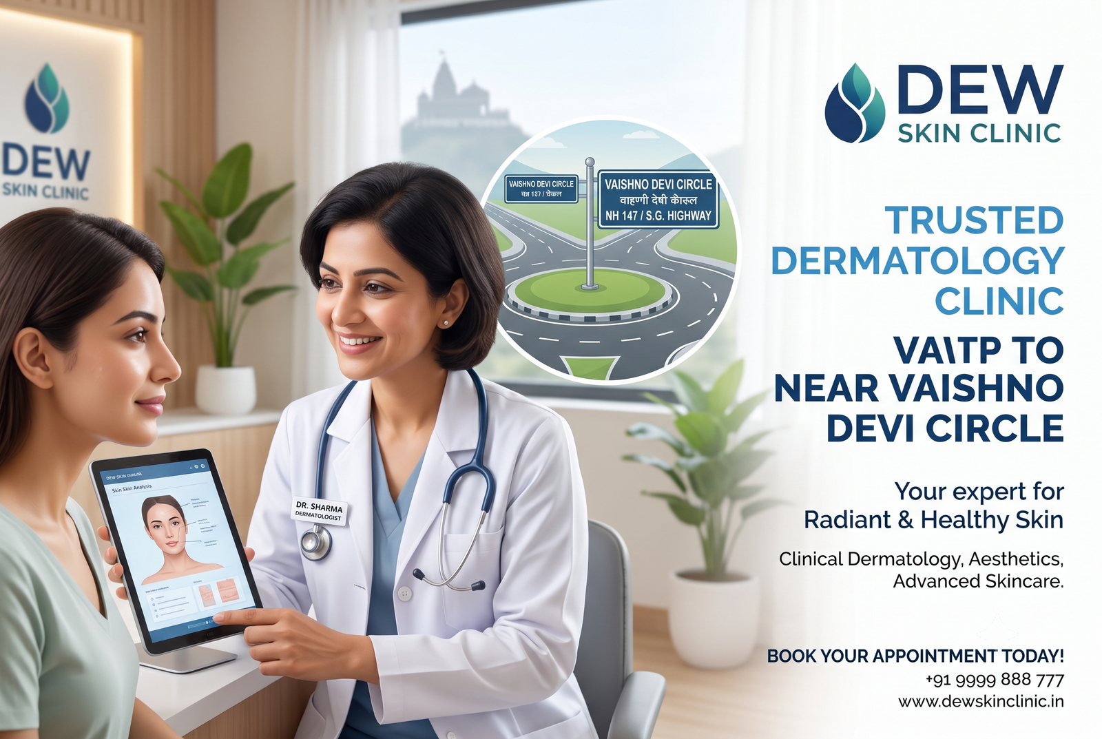 Trusted Dermatology Clinic Near Vaishno Devi Circle