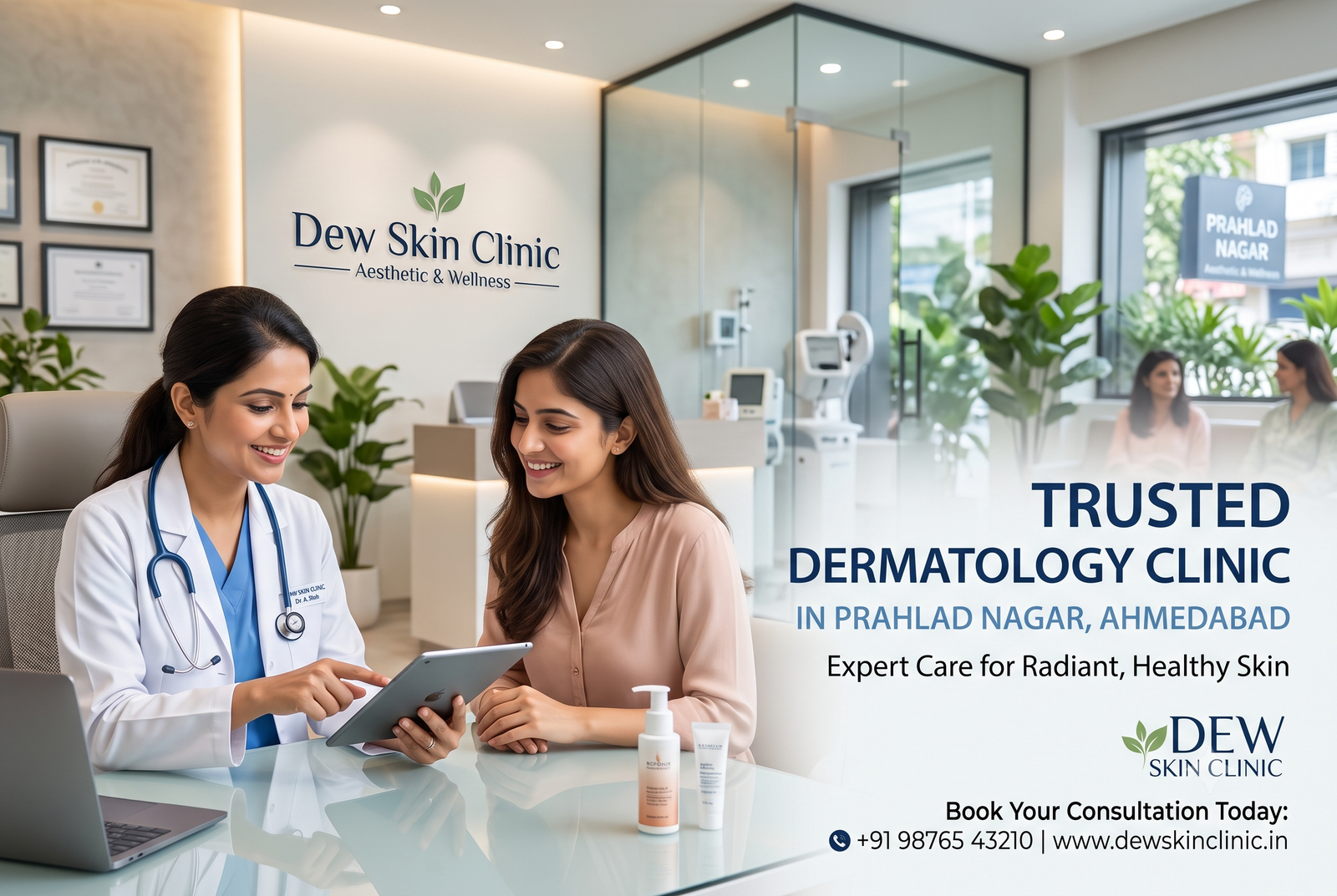 Trusted Dermatology Clinic In Prahlad Nagar, Ahmedabad