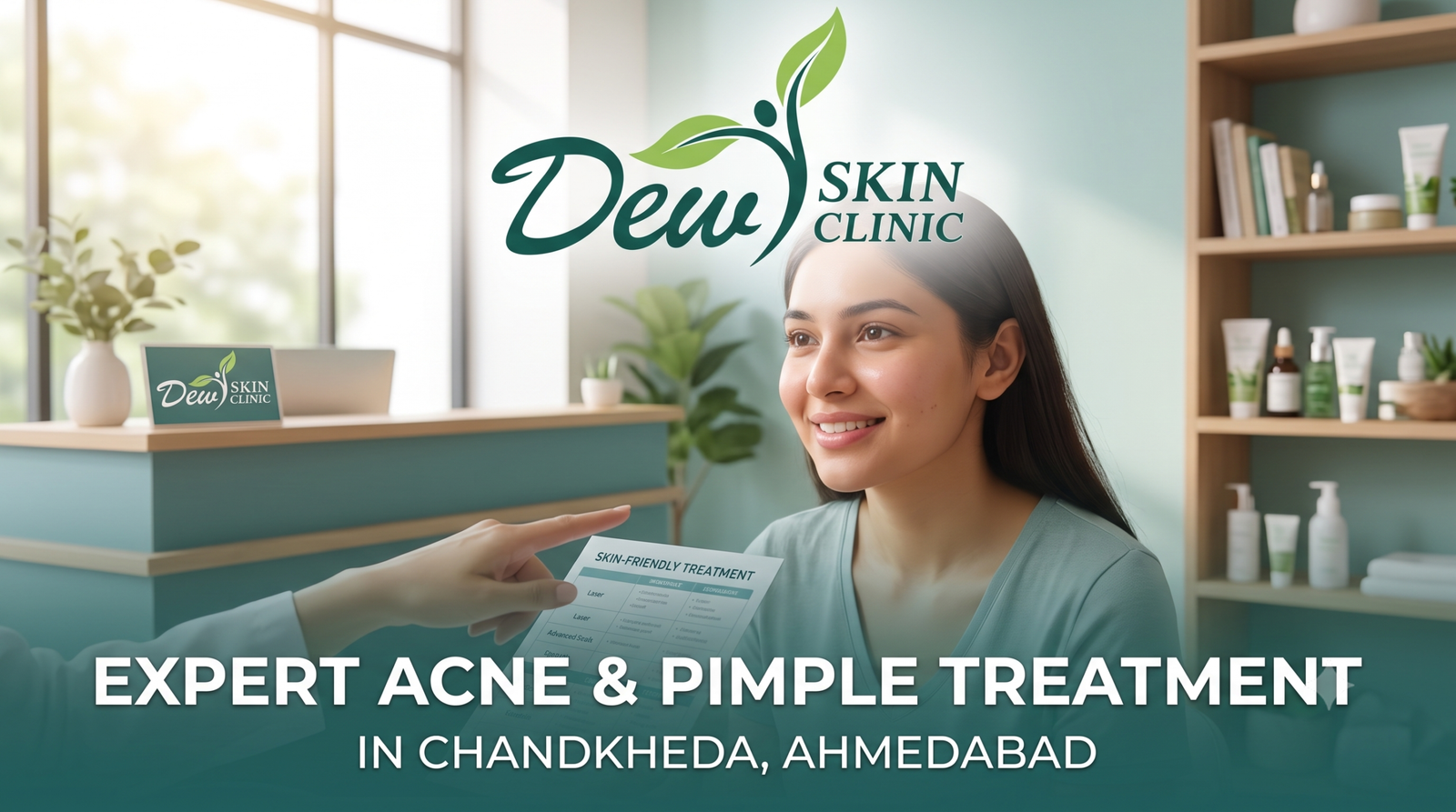 Looking for Acne and Pimple Treatment in Chandkheda, Ahmedabad? Dew Skin Clinic Is Right in Your Neighborhood