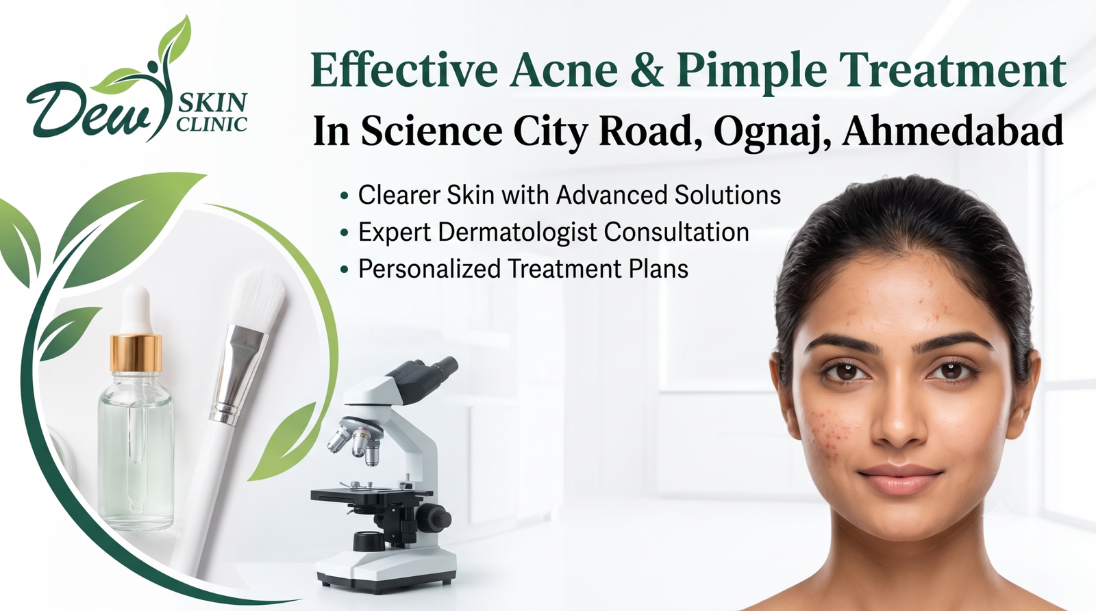Acne & Pimple Treatment in Science City Road, Ognaj
