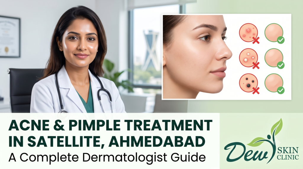Acne & Pimple Treatment in Satellite, Ahmedabad | Dew Skin Clinic