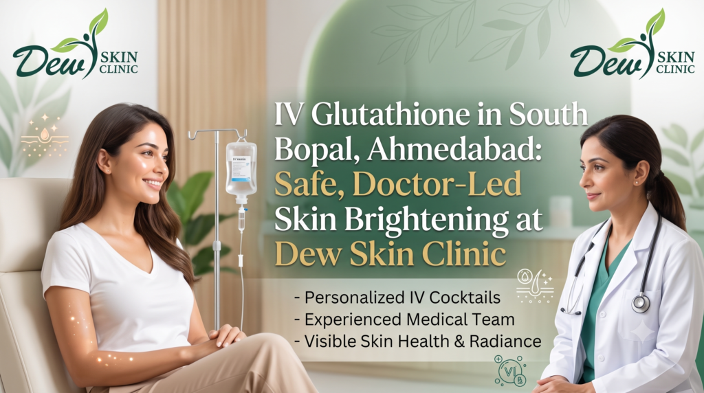 IV Glutathione in South Bopal, Ahmedabad | Dew Skin Clinic