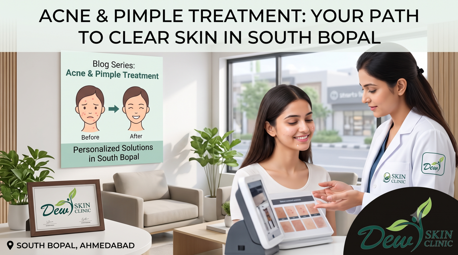 Acne & Pimple Treatment in South Bopal, Ahmedabad