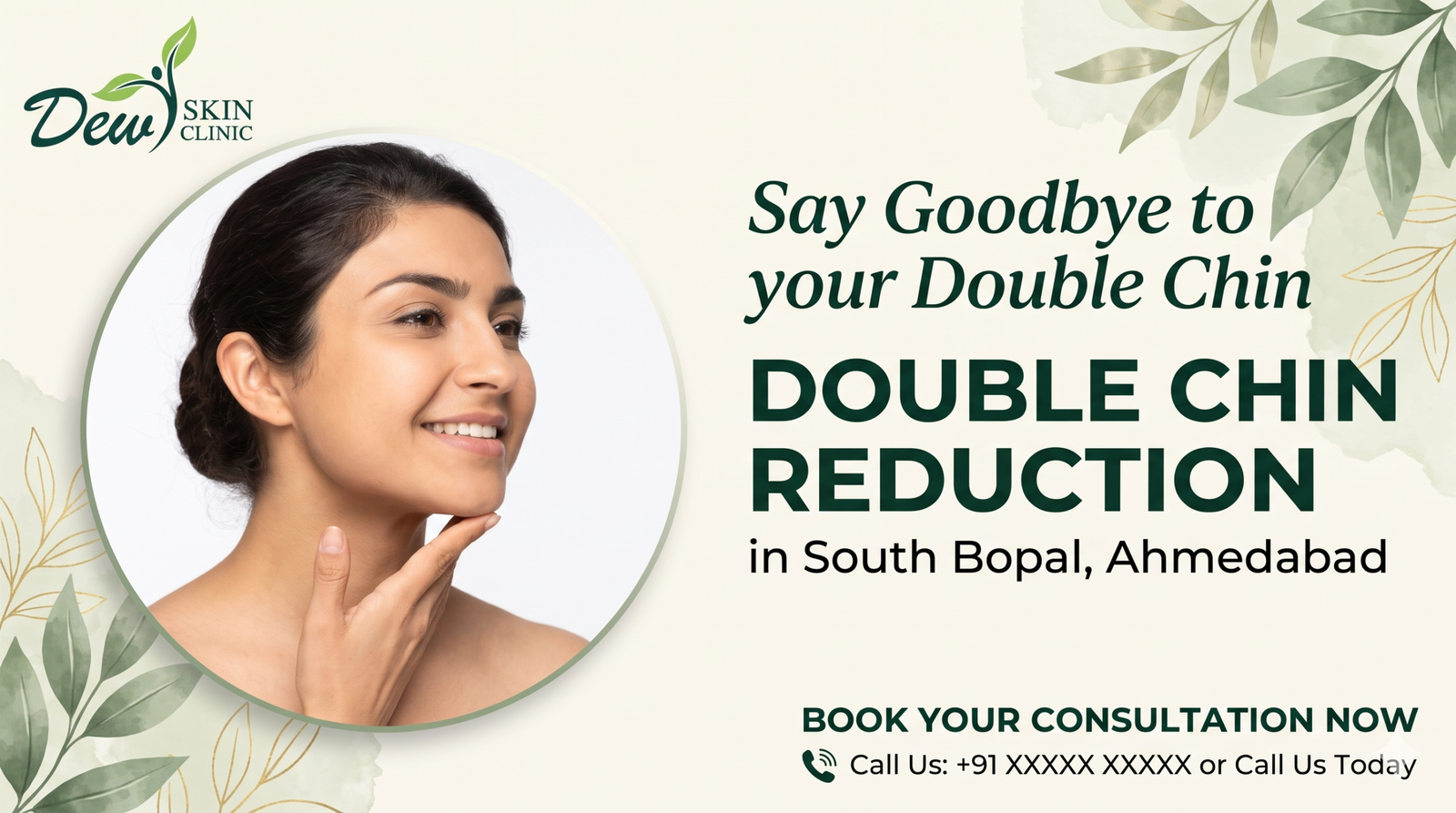 Double Chin Reduction in South Bopal, Ahmedabad: A Doctor-Led Guide to a Sharper Jawline